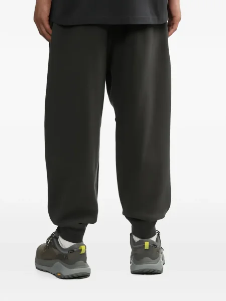 Pantaloni Fingercroxx cu broderie gri