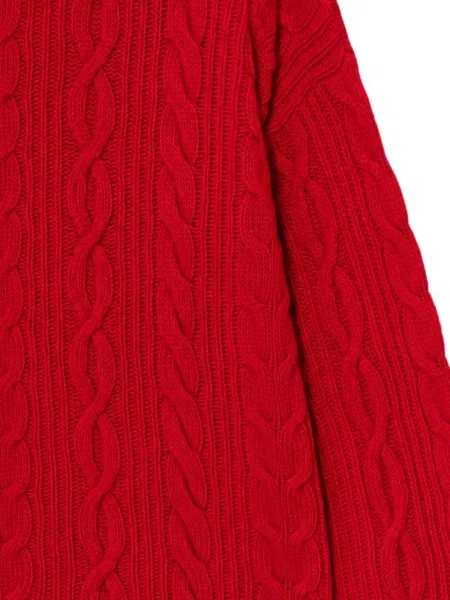 Sweter dziecięcy Benetton czerwony