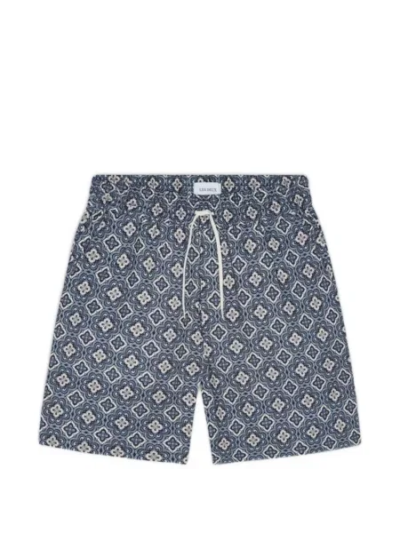 Шнур за пристягане шорти Les Deux синьо