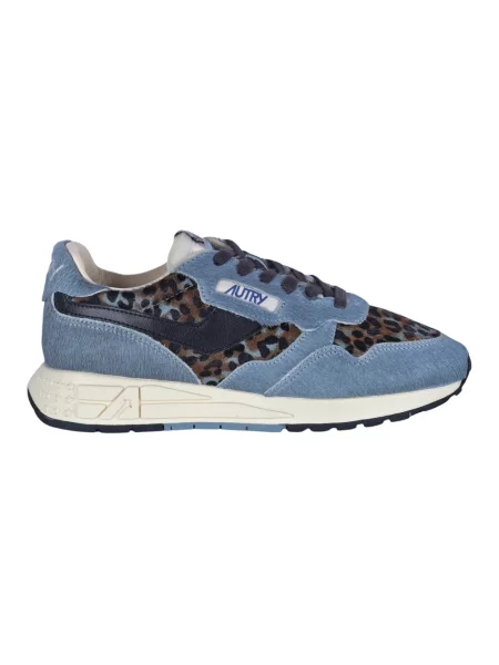 Sneakersy Autry skórzane niebieskie
