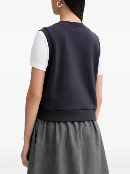 Prsluk Marc O'polo s V-izrezom plava
