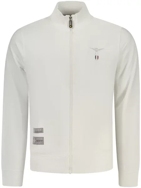 Pulover s kapuco z zadrgo Accademia Militare bela