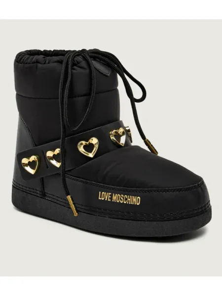LOVE MOSCHINO Cizme de zăpadă negru