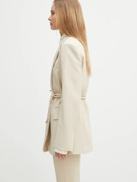 Σακάκι Sportmax GLASSA μπεζ