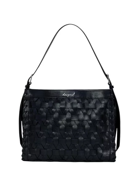 Crossbody táska Desigual fekete