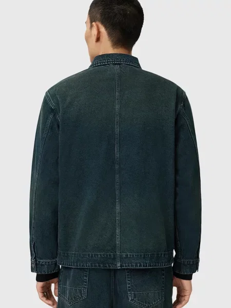Джинсовая куртка Allsaints синяя