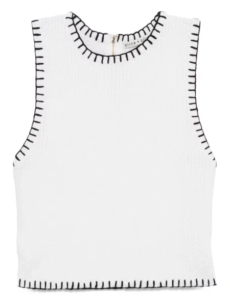 Podkoszulka Alice + Olivia biała