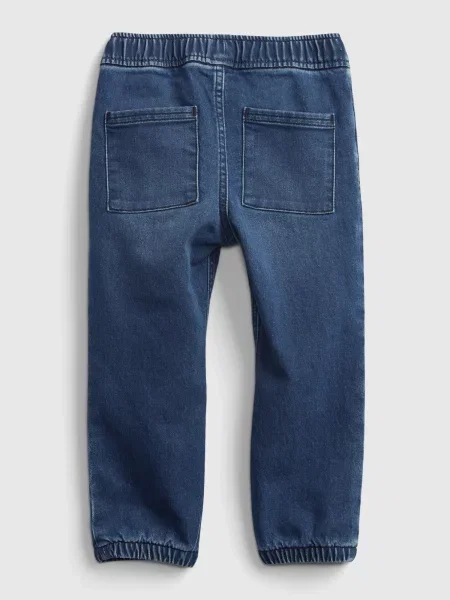 Pantaloni copii Gap albastru