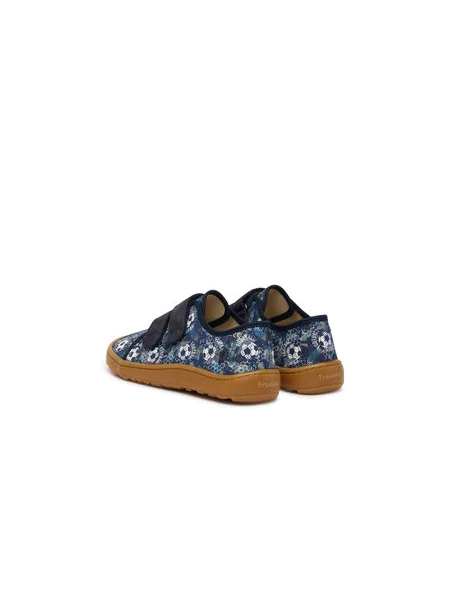 Papucs Froddo Barefoot Canvas D kék