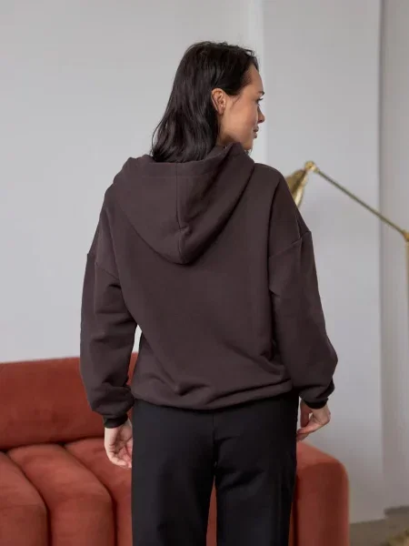 Худі Umon бавовна/еластан коричневий