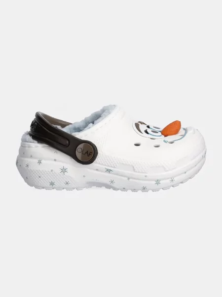 Crocs Pantofle CLASSIC FROZEN OLAF CLOG bílé