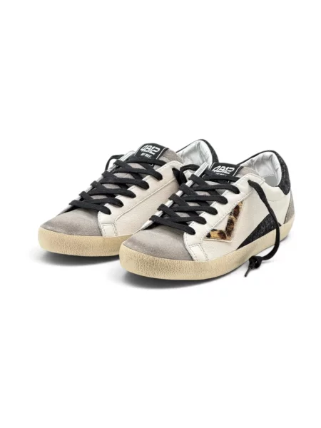Sneakersy 4b12 skórzane