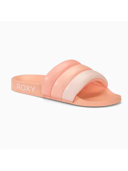 Papuci pentru femei ROXY Puff It peaches