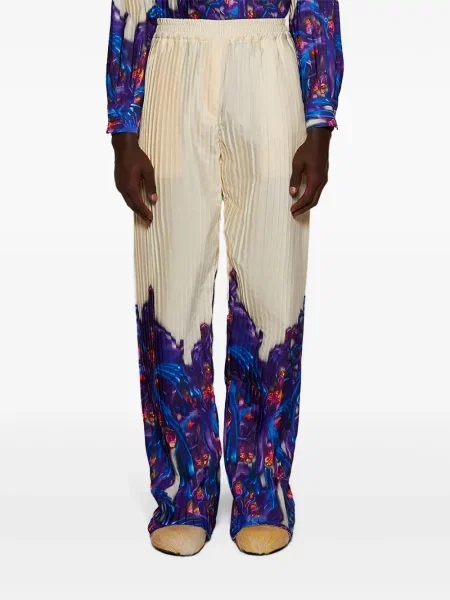 Plisované kalhoty Casella Meyer