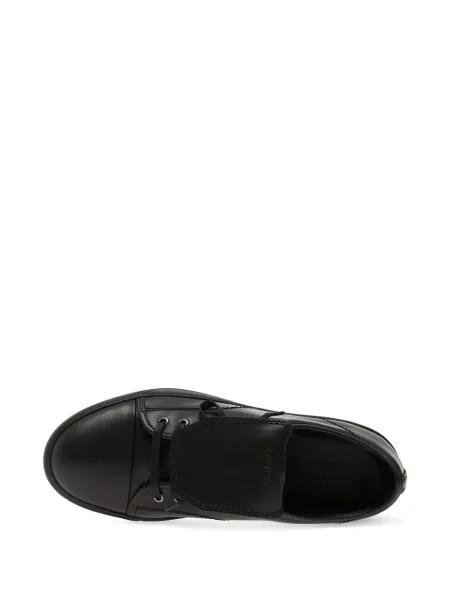 Sneakerși Lanvin din piele negru
