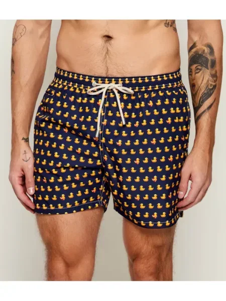 Saint Barth pantaloni scurți de baie pentru bărbați gri
