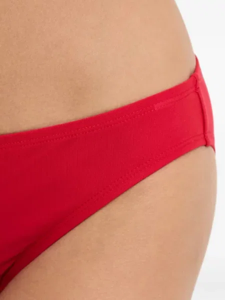 Félvállas bikini Michael Michael Kors autogrammal kék