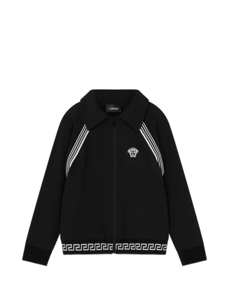 Bluza rozpinana dziecięca Versace czarna