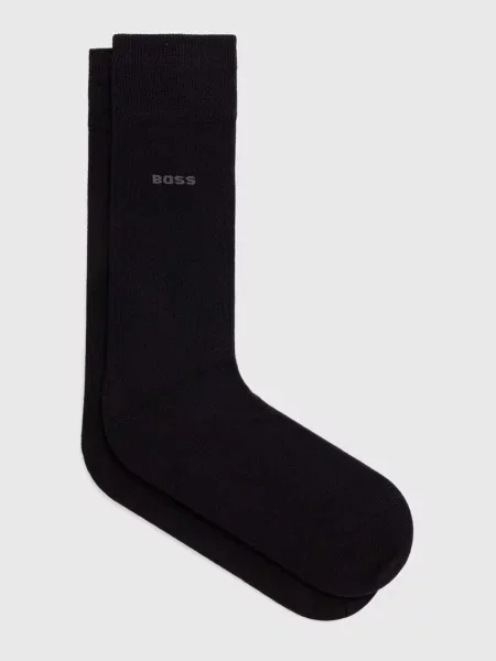 BOSS Șosete negru
