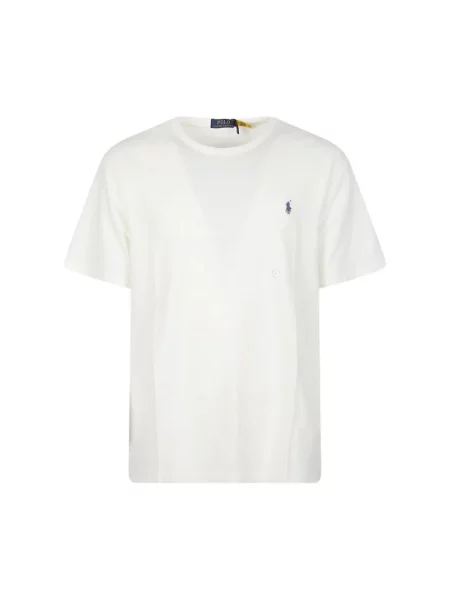 Koszulka polo Polo Ralph Lauren z krótkim rękawem klasyczna biała