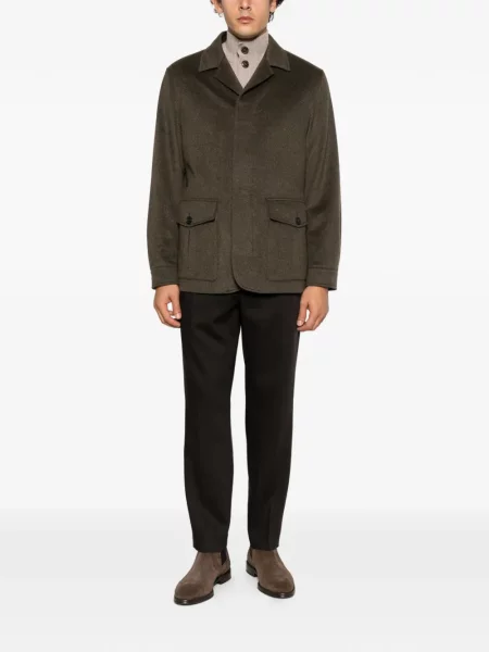 Яке Zegna зелено