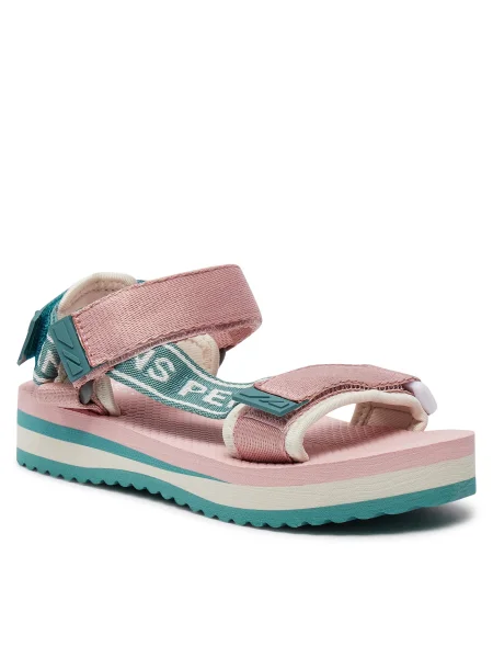 Sandále Pepe Jeans ružová
