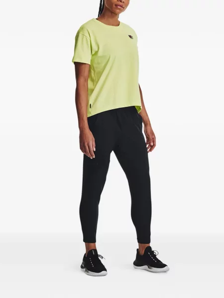 Τρέξιμο παντελόνι Under Armour με κορδόνι μαύρο