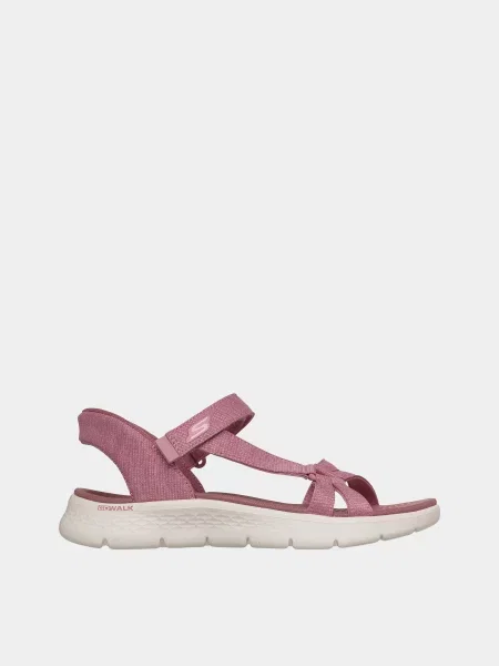 Сандалії Skechers GO WALK FLEX текстиль рожевий