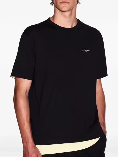 Tricou Armani Exchange cu imagine negru
