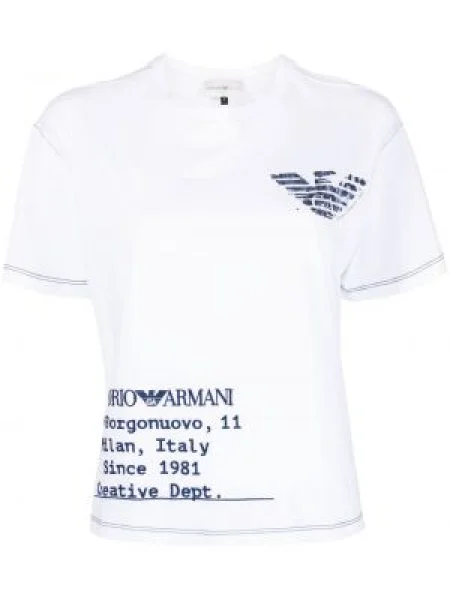Tričko Emporio Armani s potiskem