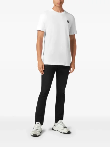 Tricou Philipp Plein alb