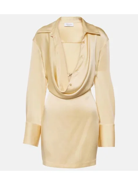 Rochie Blumarine drapată alb