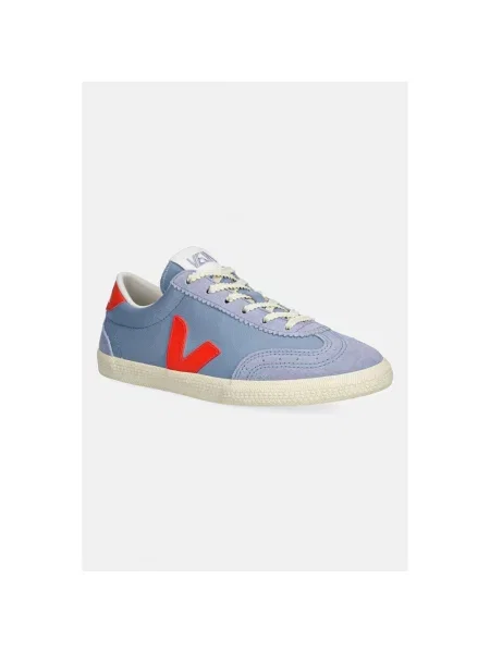 Sneakersy Veja Volley skórzane niebieskie
