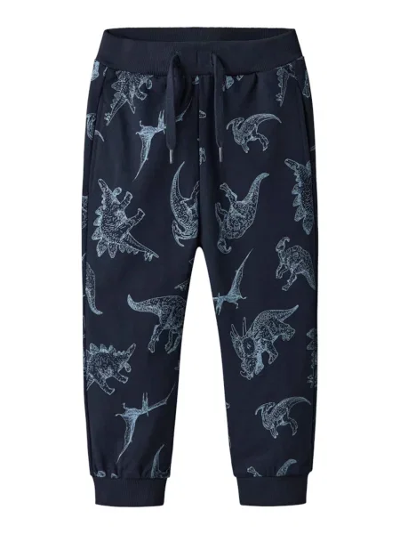 NAME IT Pantaloni NMMVaron bleumarin / deschis albastru
