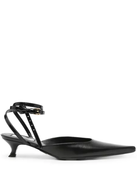 Pantofi cu toc Moschino negru