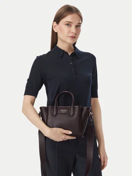 Torbica Emporio Armani Tamnocrvena