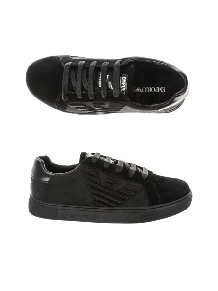 Sneakersy Emporio Armani czarne