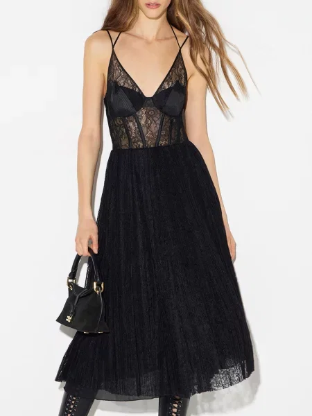 Платье Elisabetta Franchi черное