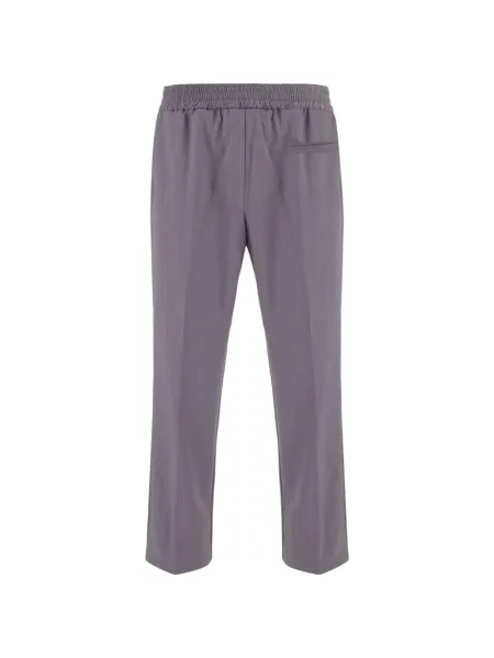 Pantaloni Just Cavalli cu autograf gri