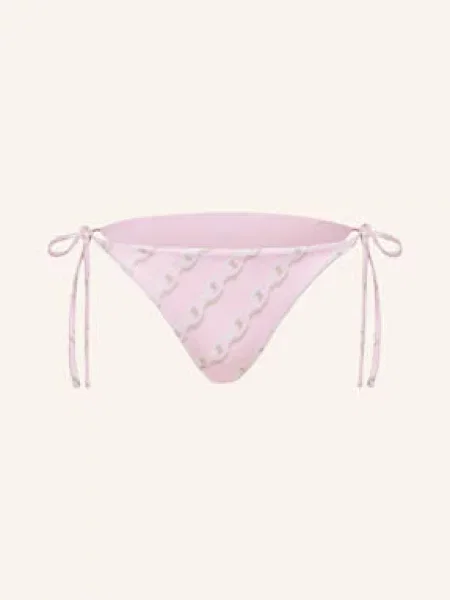 Versace Dół Od Bikini Trójkątnego pink beżowy