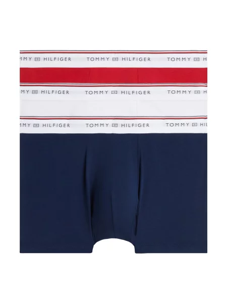 Tommy Hilfiger Underwear Boxeri bleumarin / roșu alb