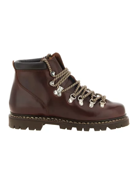 Botki Paraboot skórzane brązowe