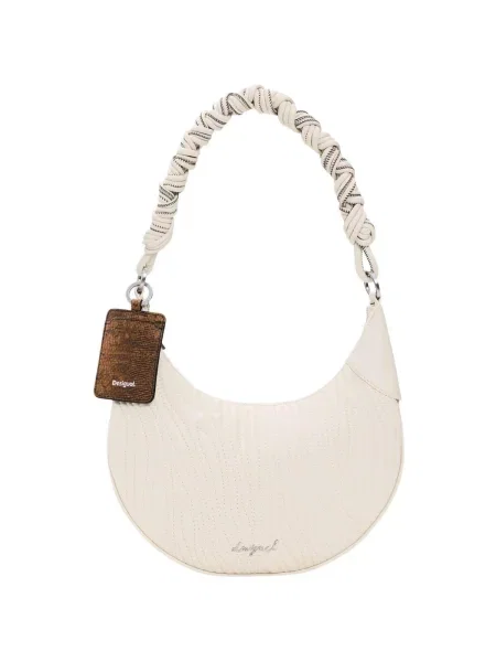 Geanta crossbody Desigual alb