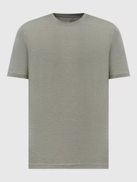 Футболка з нашивкою логотипом Capobianco зелена