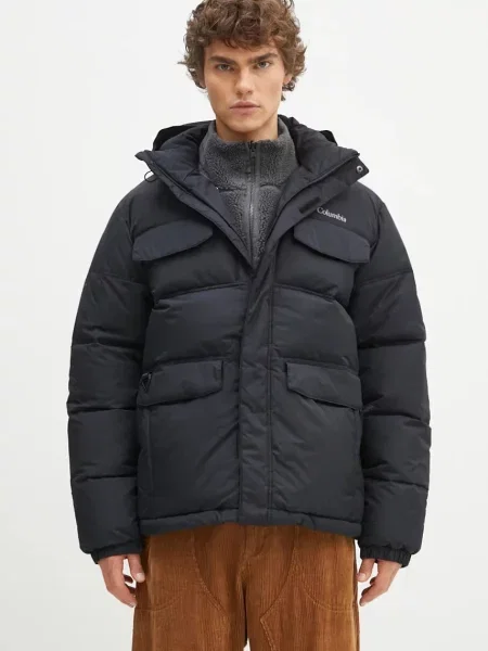 Columbia geacă Landroamer Puffer barbati de iarna negru