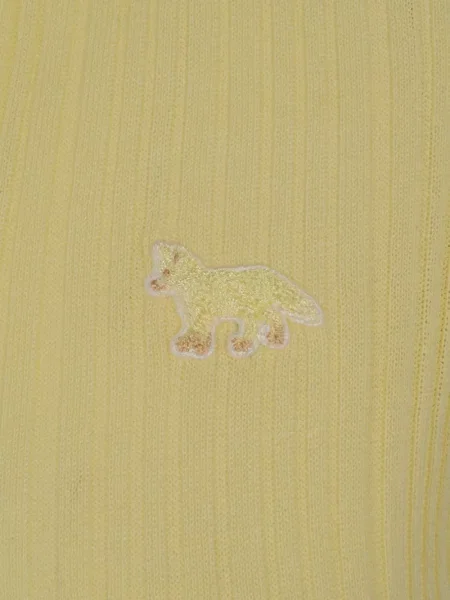 Cardigan Maison Kitsune galben