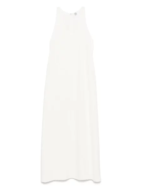 Maksi sukienka maxi Toteme garniturowa biała