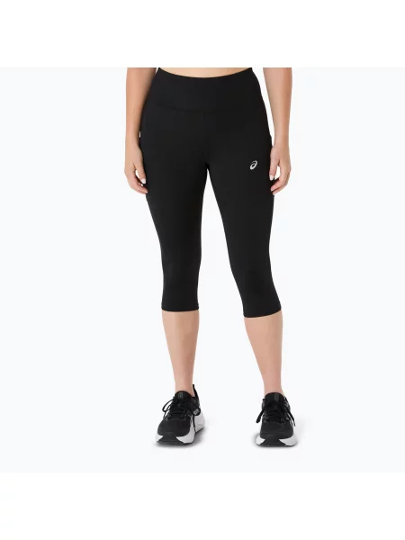 Legginsy do biegania ASICS Core Capri Tight performance black czarne