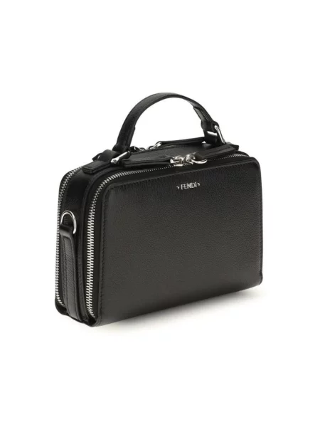 Torba Fendi skórzana czarna