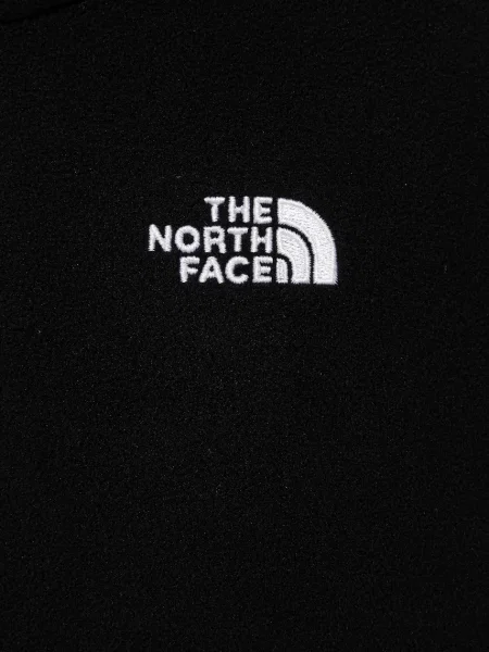 The North Face Детски поларен суичър KID GLACIER ZIP PULLOVER черно